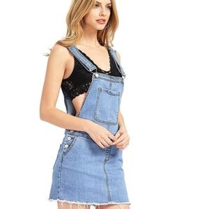 Dark Denim Overall Womens Dress